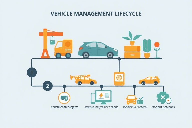 如何制定高效的车辆管理系统施工方案？