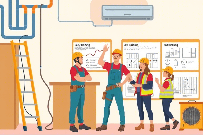 如何组建一支高效的中央空调系统施工团队？