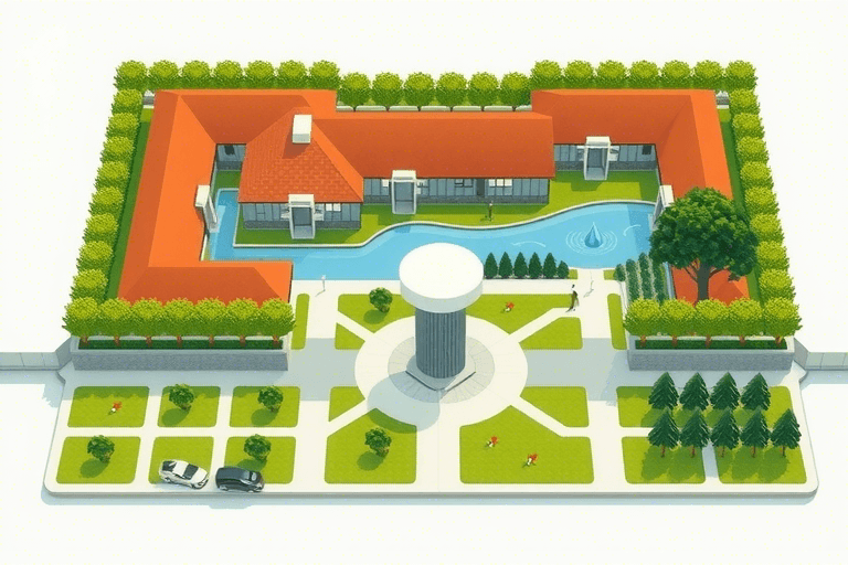 如何正确进行小区绿化水系统的施工流程？