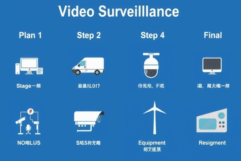 如何正确安排视频安防系统的施工顺序？