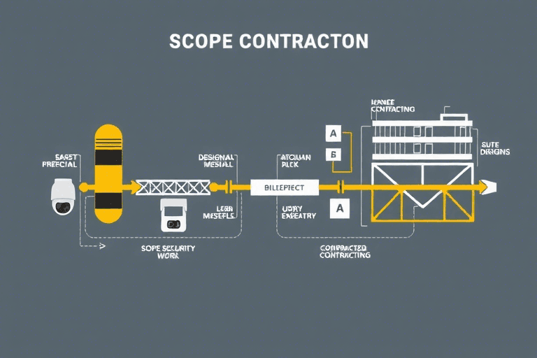 如何高效地进行安防系统施工总承包？