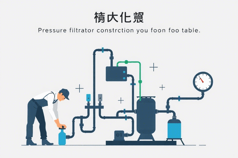 如何确保金华压力式过滤系统的高效施工？有哪些步骤和注意事项？