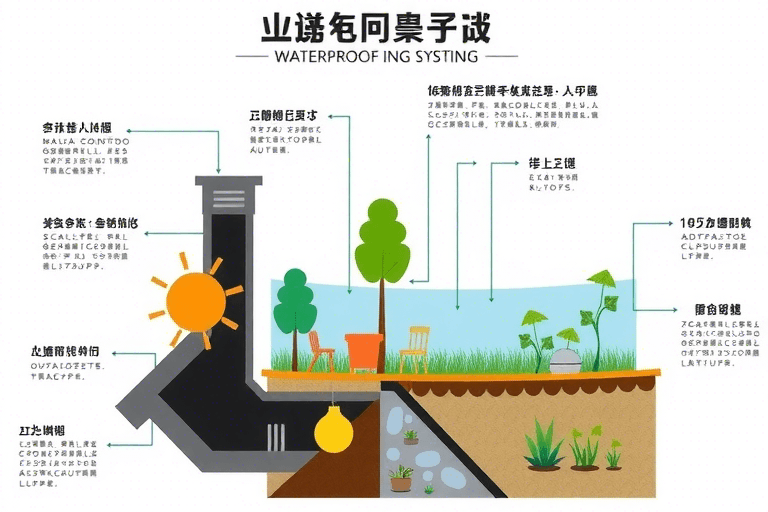 如何确保南京花园防渗系统的正确施工？