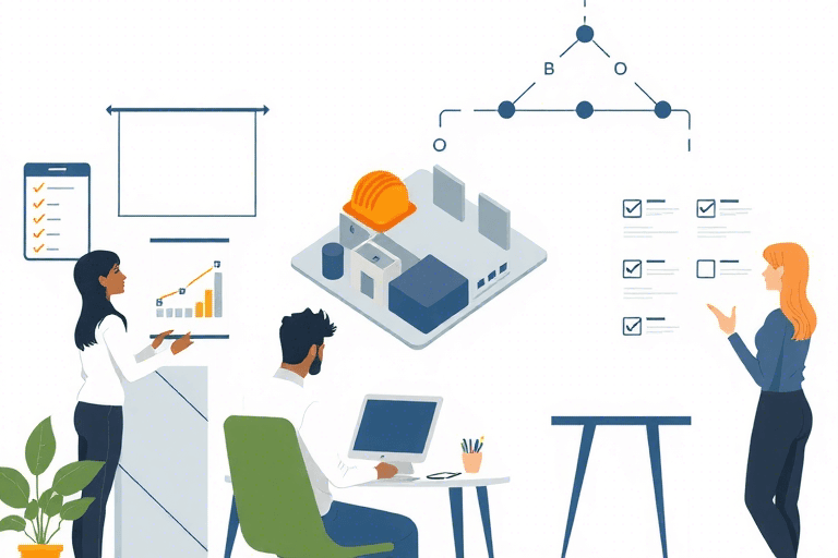 如何构建高效的施工方案论证系统？