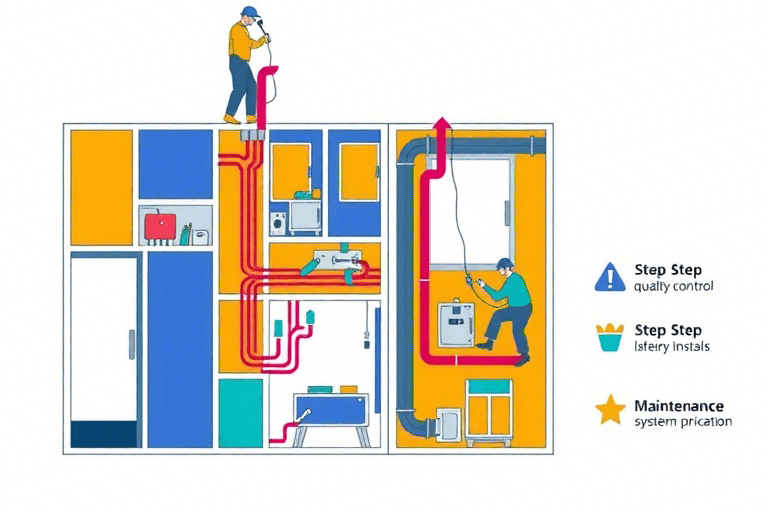 强电系统施工控制的关键步骤和注意事项有哪些？