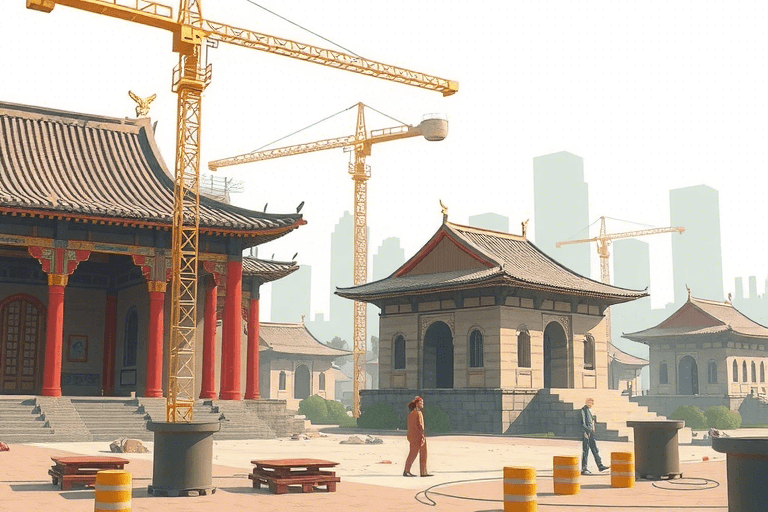 如何构建银川古建施工查询系统？