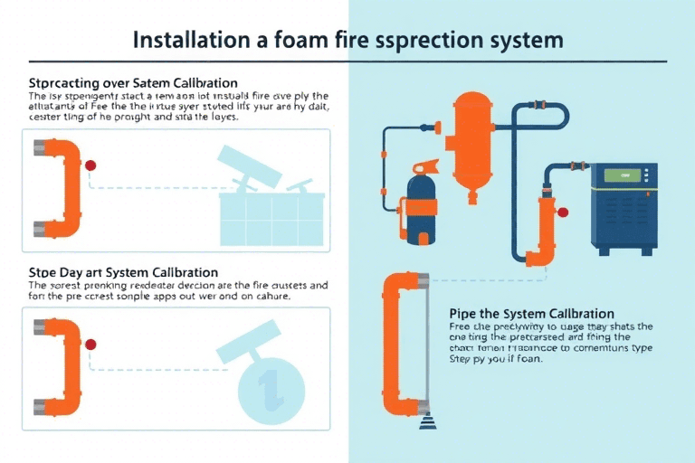 如何确保泡沫灭火系统的正确安装和调试？泡沫灭火系统施工全指南