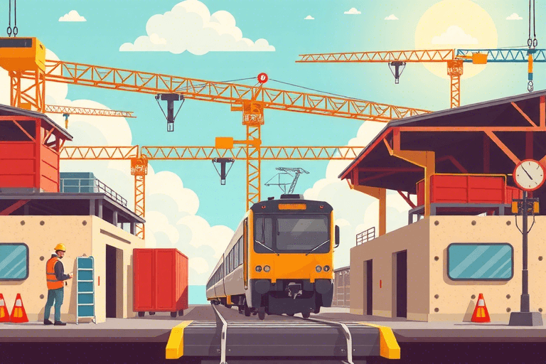 如何构建高效可靠的铁路运输施工系统？
