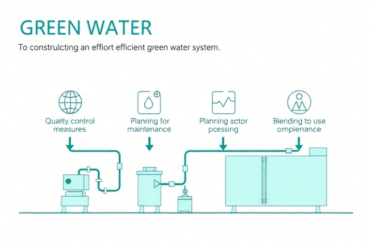 如何进行小区绿化水系统的施工？