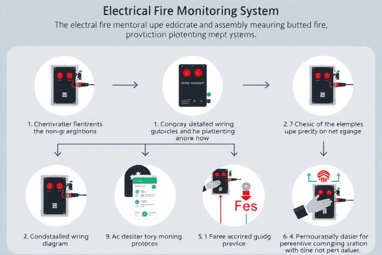 如何正确安装和施工电气火灾监控系统？