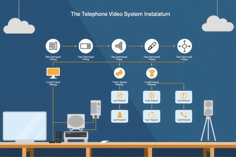 如何进行镇江电话视频系统的施工部署？