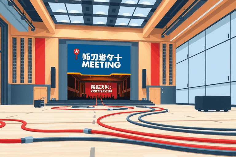 如何确保铜陵会议视频系统的高质量施工？