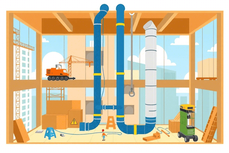 海曙区通风系统施工企业如何选择和提高施工质量？