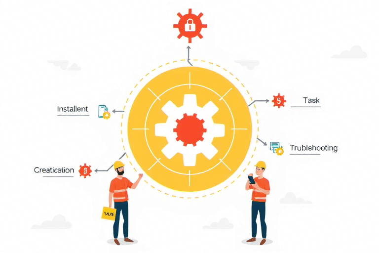 如何正确打开和使用施工调度系统？