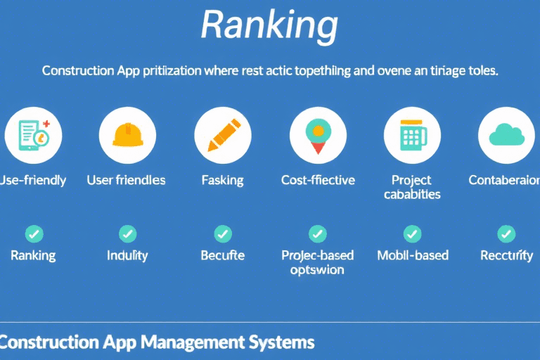 如何选择最佳施工APP管理系统？有哪些排名和选择标准值得关注？