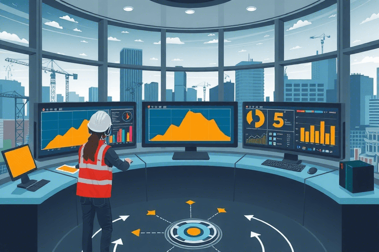 如何构建高效的建筑施工集中监控系统？