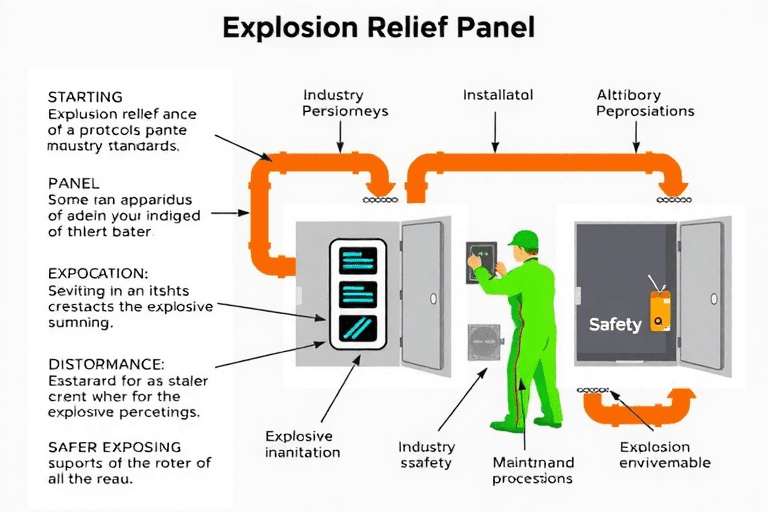 如何正确安装防爆泄压板系统？
