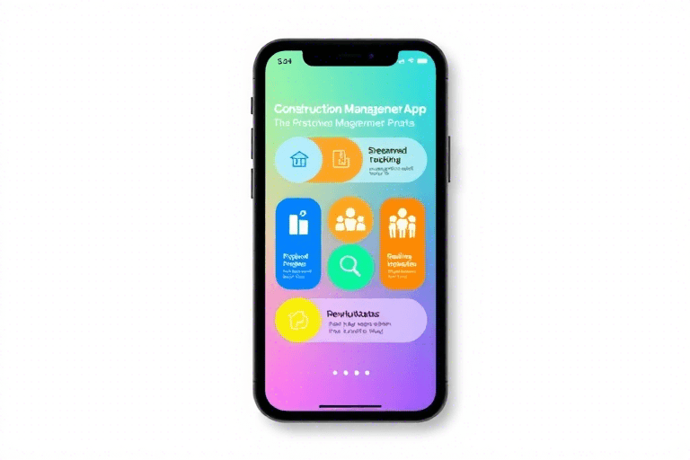 如何开发一款高效的施工管理系统手机应用程序？