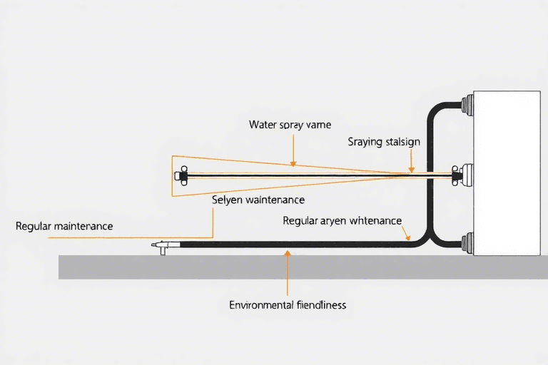 如何高效实施滨州围墙喷淋系统的施工？