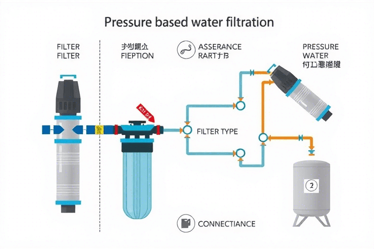 如何正确施工压力式过滤系统？