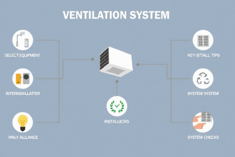 施工中如何正确安装通风系统？