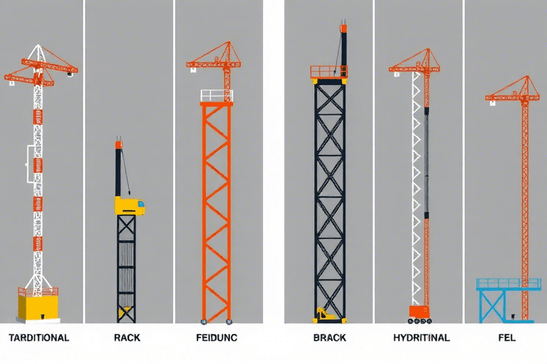 施工电梯系统有几种？如何选择适合的施工电梯系统？