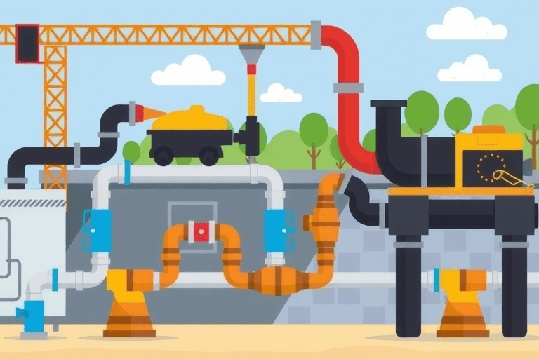 如何构建高效的施工排污系统？