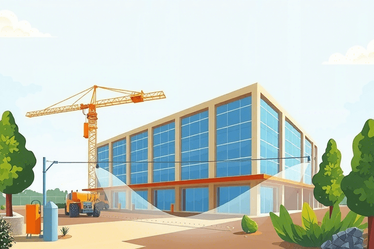 施工围墙喷淋系统设计怎么做？