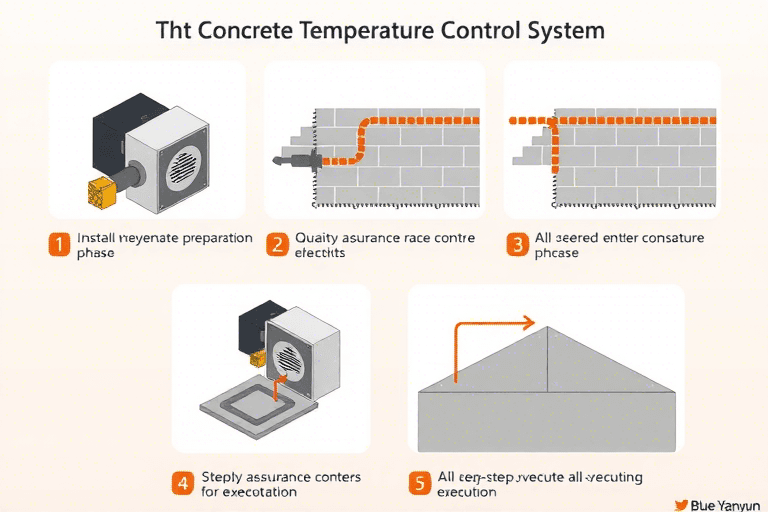 如何确保广东砼温控系统施工质量？施工细节及步骤详解