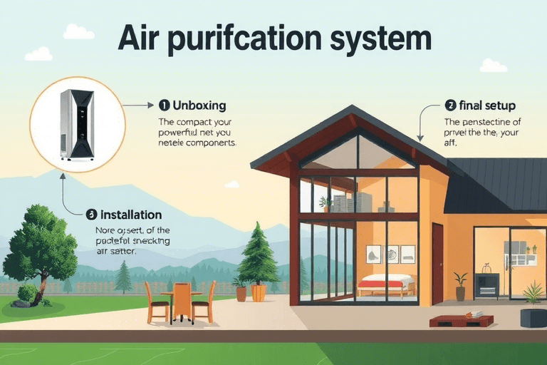 如何在山西住宅中安装新风系统？新风系统的施工步骤和注意事项