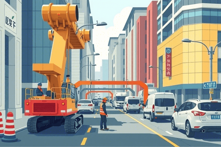 如何在闵行区实施停车收费系统的施工？有哪些步骤和注意事项？