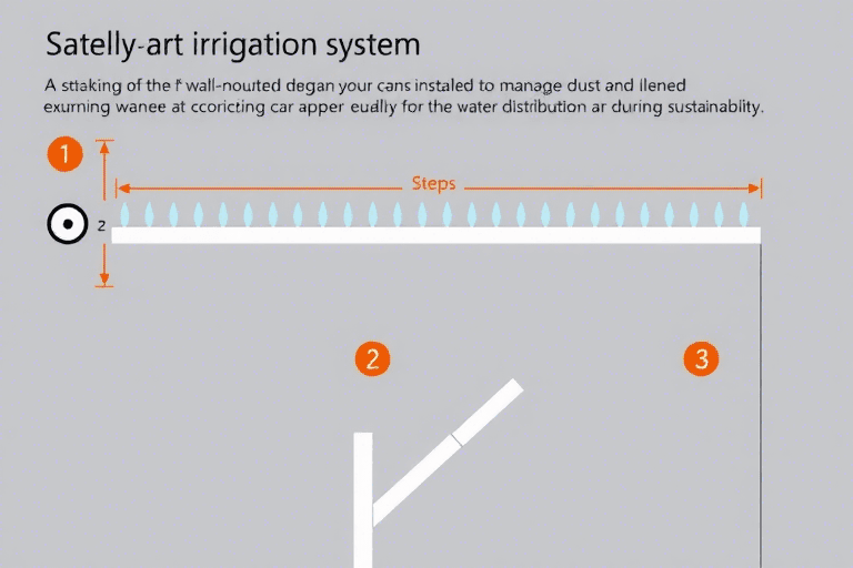 如何进行日照围墙喷淋系统的施工？需要考虑哪些关键步骤和注意事项？