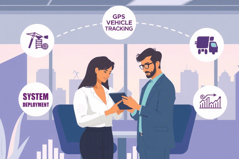 如何实施有效的施工企业车辆定位系统？