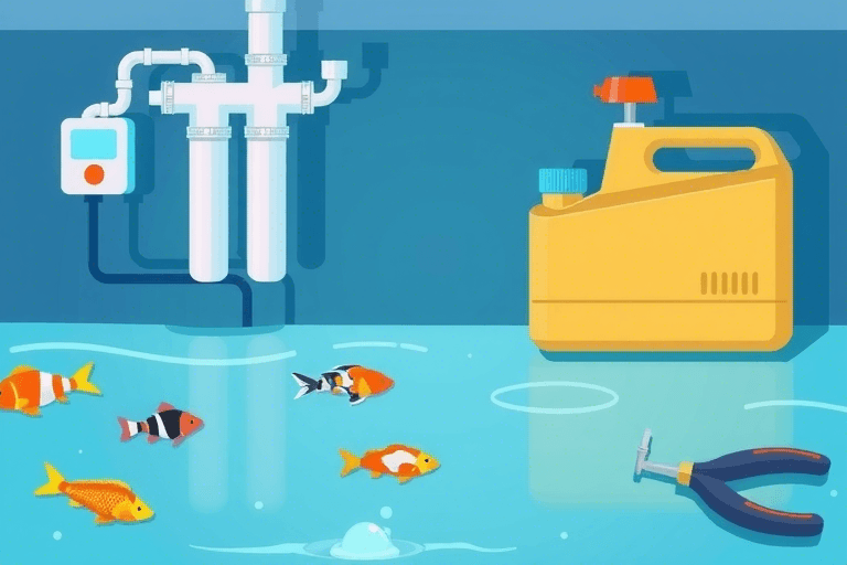 如何建造和安装家庭水池养鱼过滤系统？