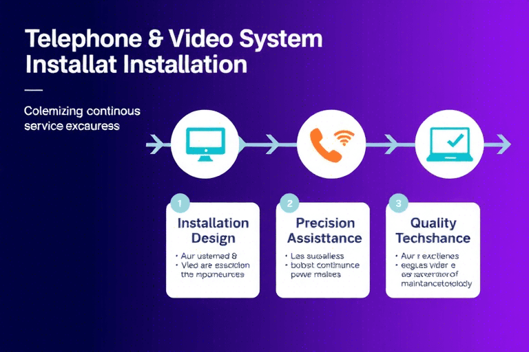 如何确保金华电话视频系统的高质量施工？