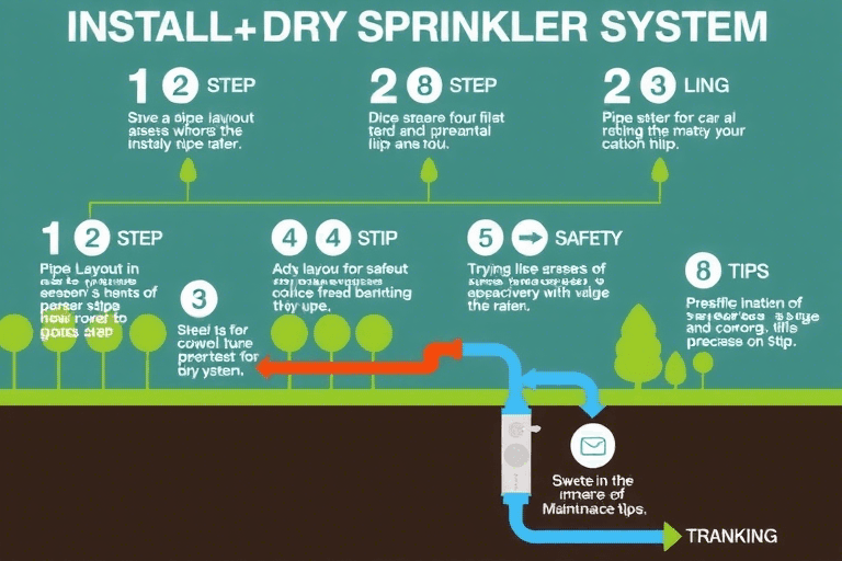 如何确保喷淋干式系统施工质量？关键步骤与注意事项详解