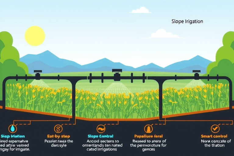如何高效施工斜坡花草喷灌系统？关键步骤与技巧全解析