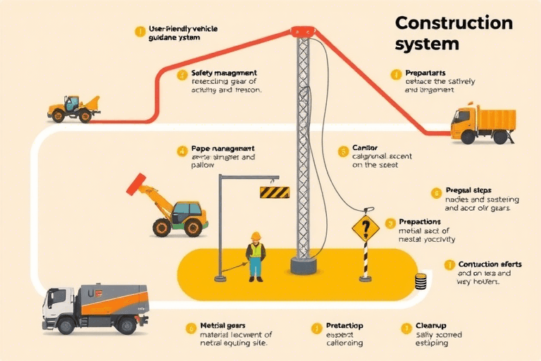 如何确保车辆引导系统施工通知顺利进行？