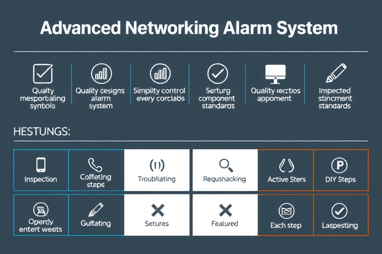 如何确保联网报警系统的施工质量？有哪些关键步骤需要注意？