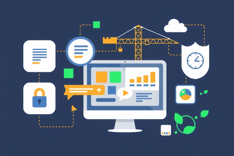 如何构建高效、智能的施工单位管理系统？