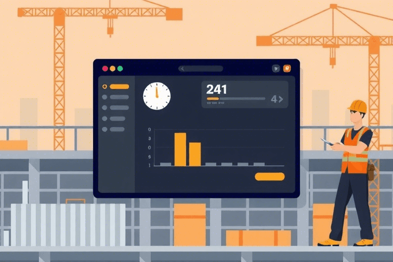 如何构建高效的施工监理履约考勤系统？