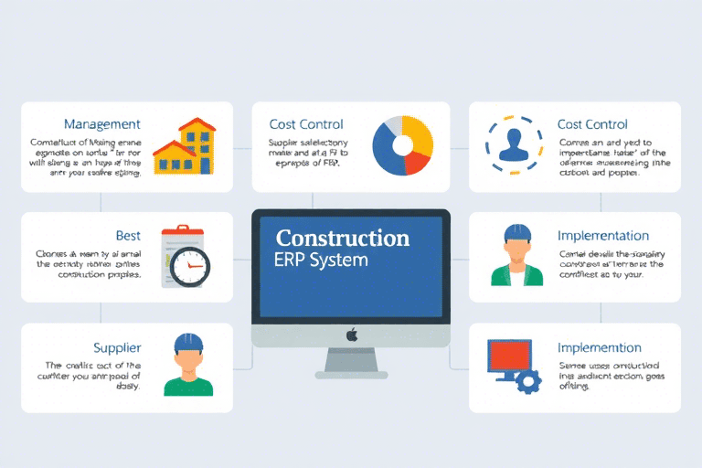 如何选择最适合的施工ERP系统？关键因素和实施步骤详解