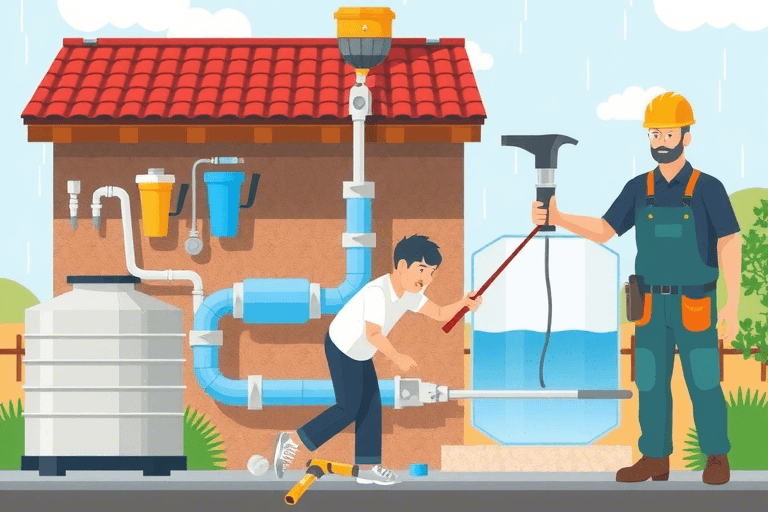 如何在鄂州进行雨水收集系统的施工？雨水收集系统有哪些施工步骤和注意事项？