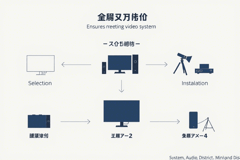 如何高效完成闵行区会议视频系统的施工？