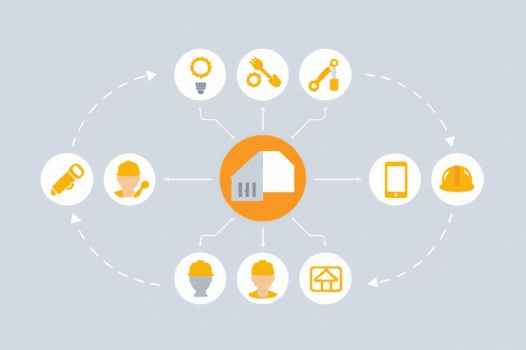 如何建立高效的施工现场管理系统？