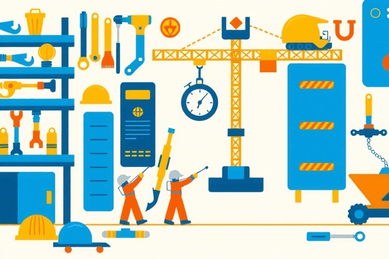 如何构建高效的施工现场工器具管理系统？