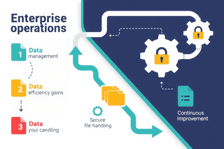 如何构建高效的企业资料管理工程？