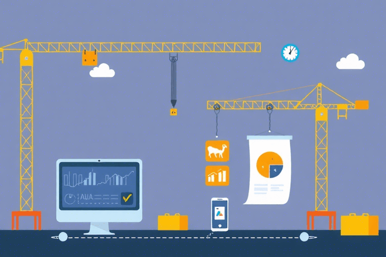 如何构建高效的工业施工现场管理系统？