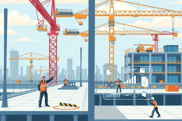 如何构建高效的建筑施工安全监控系统？