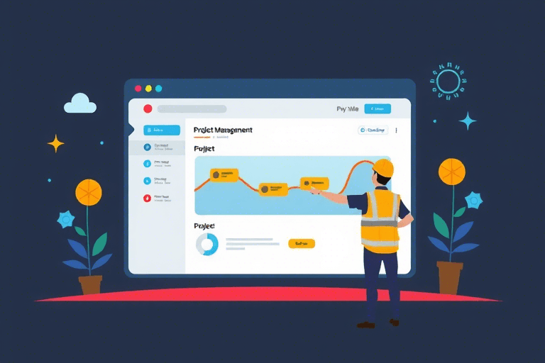 如何构建高效的施工现场项目管理系统？